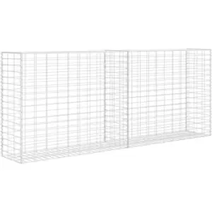 Image of Vidaxl - Gabion Basket Galvanised Steel 85x30x200cm Silver