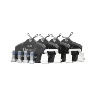 Image of ATE Brake pad set FIAT,PEUGEOT,TOYOTA 13.0460-2739.2 1611839580,425368,425497 77364513,9467549087,425367,425497,SU001A1065