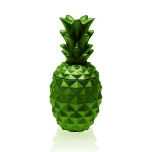 Image of Lime Concrete Pineapple For Her Candle