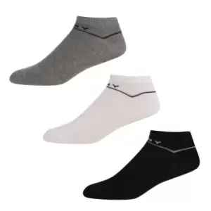 Image of DKNY Trainer Liner Socks 3 Pack - Multi