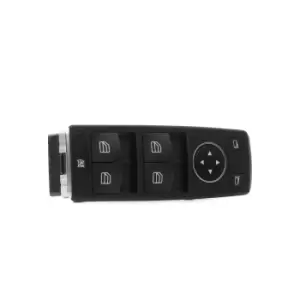 Image of RIDEX Switch, window winder 1761S0063 MERCEDES-BENZ,C-Klasse Limousine (W204),C-Klasse T-modell (S204),E-Klasse Limousine (W212)