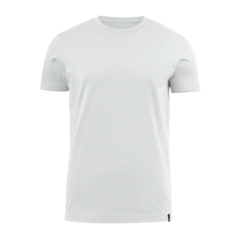 Image of James Harvest Mens American U T-Shirt in White Size: Small White Male S