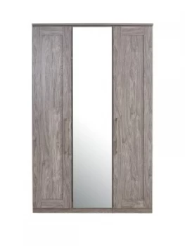 Image of Consort Aura 3 Door Mirrored Wardrobe