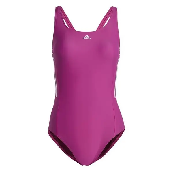 Image of adidas Classic 3-Stripes Swimsuit Womens - Pink 8