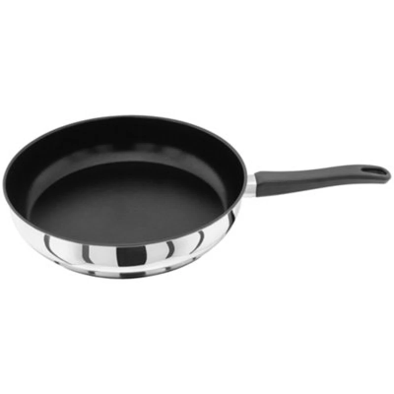 Image of Judge Vista Non-Stick Large Skillet Frying Pan 28Cm - Silver