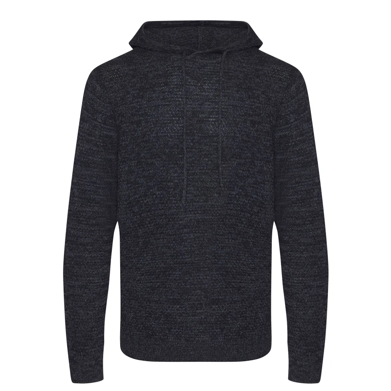 Image of Ecologie Ecologie Men Iguazu Knitted Hoodie in Grey Size: X-Small Grey XS Male 5059000804960