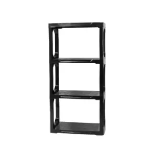 Image of Strata 4 Shelf Plastic Shelving Unit (H)1480mm (W)370mm