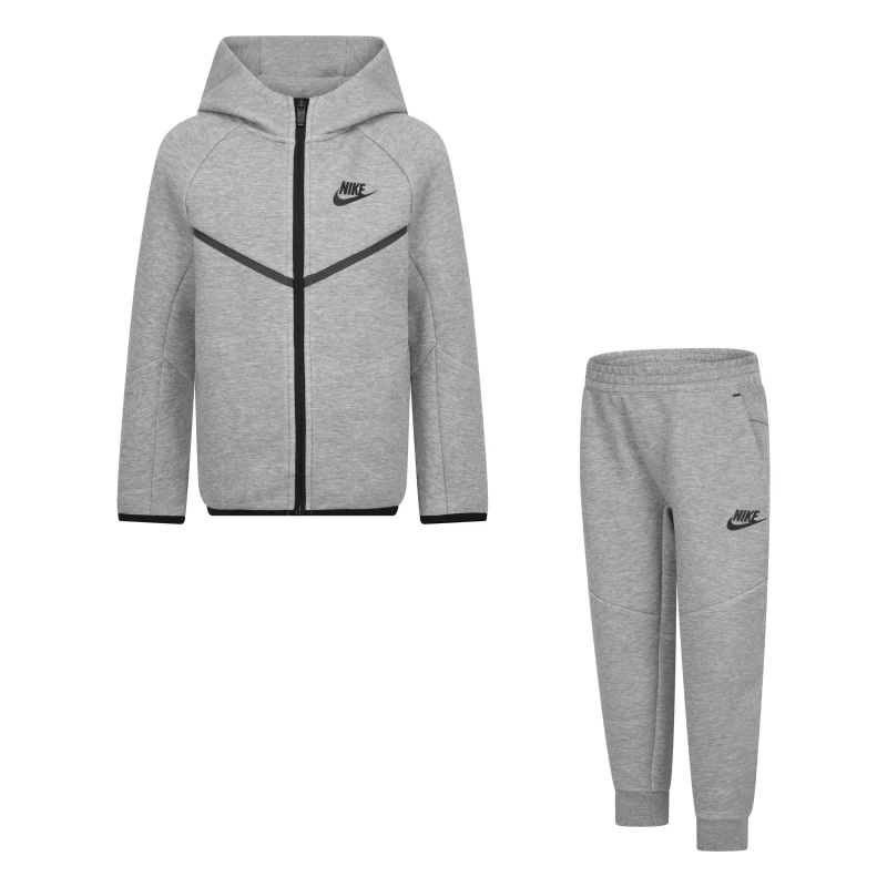 Image of Nike Tech Fleece Tracksuit Infants Grey male 5-6 Yrs