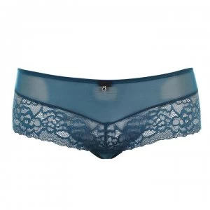 Image of Ann Summers Sexy Lace Short Briefs - Teal