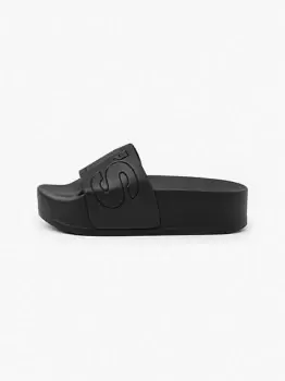 Image of Levis June Sliders - Black