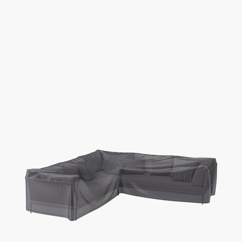 Image of Aerocover Weather Resistant Outdoor Corner Sofa Cover, L-Shape, 235x235x100x70cm