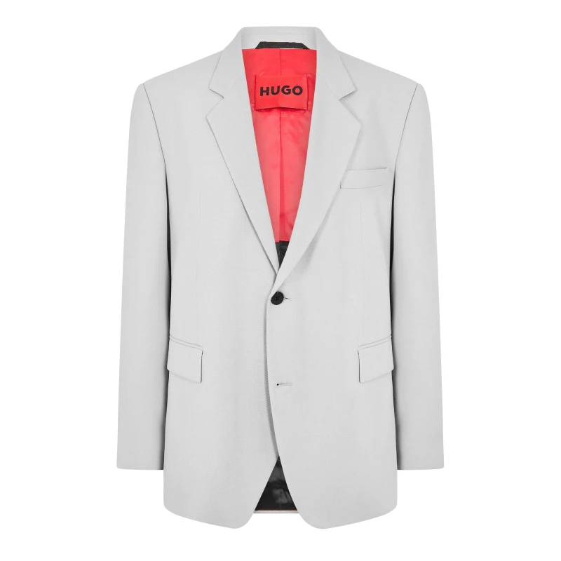 Image of Hugo Mens Karlo243X Blazer Lgt/Pastel Grey male 36 (46)