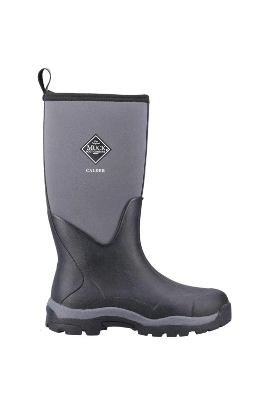 Image of Muck Boots Muck Boots Men Calder Wellingtons in Black Size: 8 Black 8 Male 0193715497606