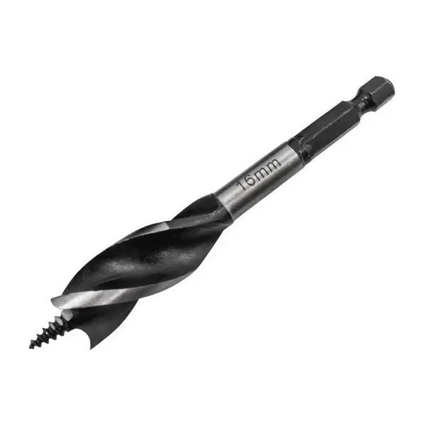 Image of Faithfull Tri-Point Speed Stubby Auger Drill Bits FAITPAS16 Diameter: 16mm