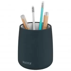 Image of Leitz Cosy Pen Pot Velvet Grey