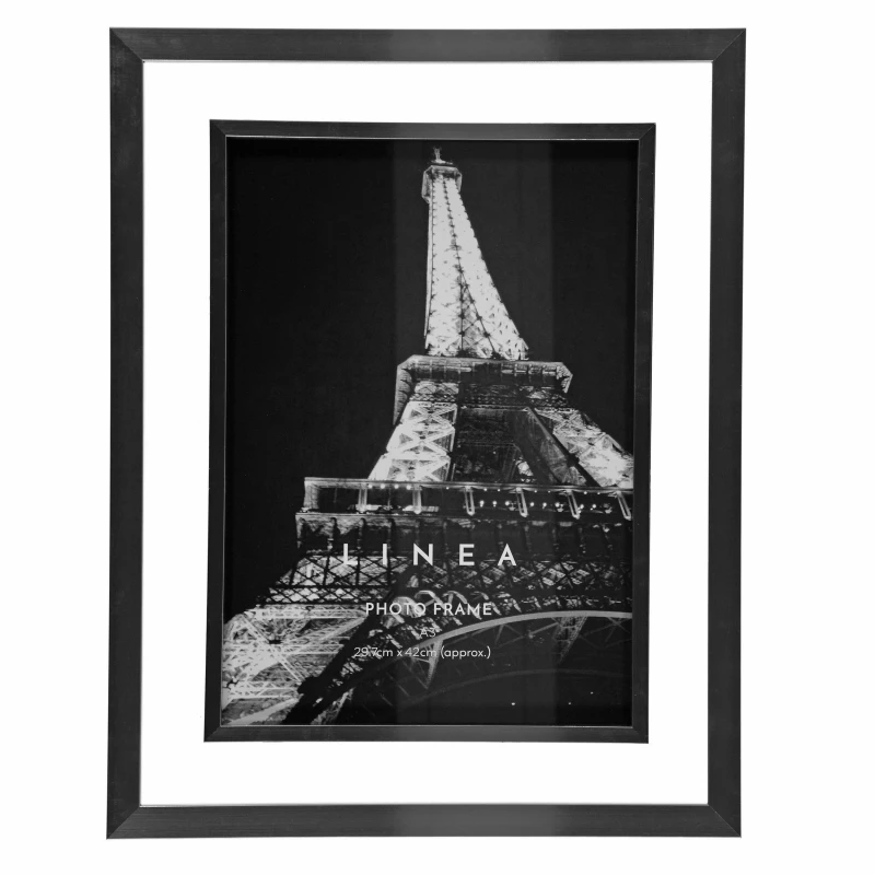 Image of Linea Cove Poster Frame - Silver Silver A3