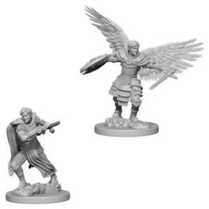 Image of Dungeons & Dragons Nolzur's Marvelous Unpainted Miniatures (W1) Male Aasimar Fighter