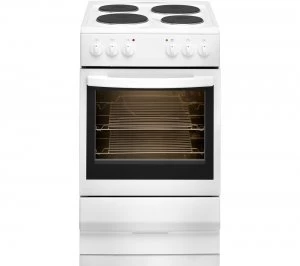 Image of Essentials CFSEWH17 50cm Electric Solid Plate Cooker