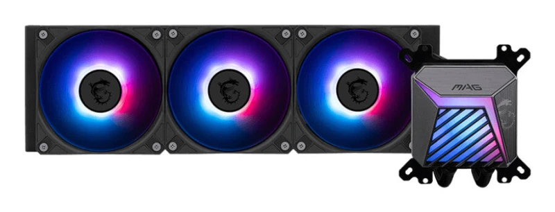 Image of MSI MAG Coreliquid A15 360 Motherboard, Processor All-in-One liquid cooler 12cm Black 4711377257312