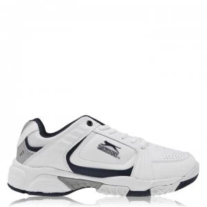 Image of Slazenger Mens Tennis Shoes - White/Navy