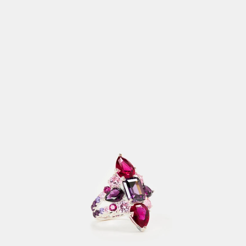 Image of Thomas Sabo Cocktail Ring Pink female 50