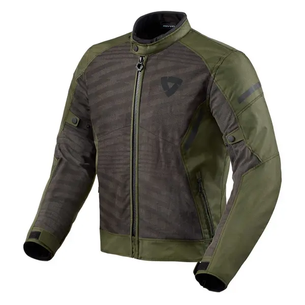 Image of REV'IT! Torque 2 H2O Jacket Black Dark Green Size M