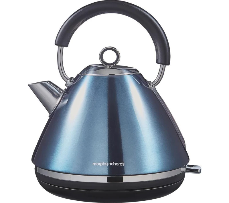 Image of Morphy Richards Accents Traditional Kettle - Blue 5056765401502