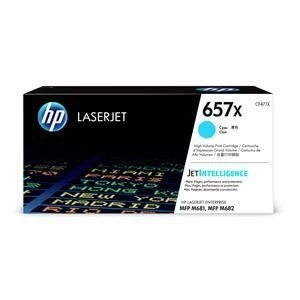 Image of HP 657X Cyan Laser Toner Ink Cartridge