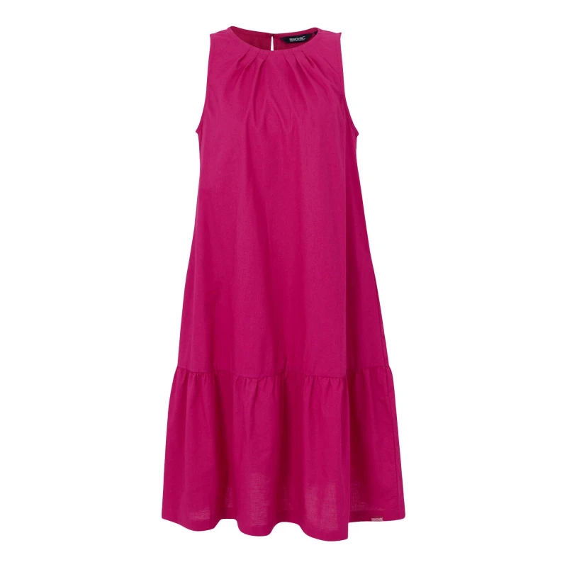 Image of Regatta Womens Trisa Dress in Cerise Size: 12 Cerise Female 12
