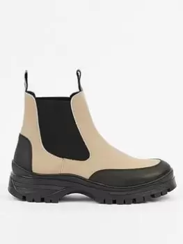 Image of Barbour International International Morgan Boot - Beige, Beige, Size 6, Women