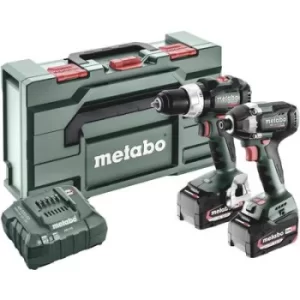 Image of Metabo SBLTBL+SSDLT200BL -Cordless impact driver, Cordless impact driver incl. rechargeables, incl. charger