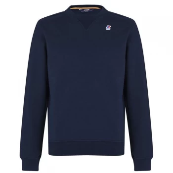 Image of KWAY Baptiste Crew Sweater - Blue Depth