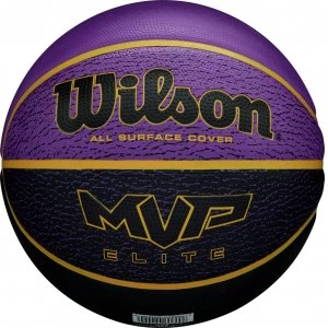 Image of Wilson MVP Elite Lakers Inspired Size 7 Basketball