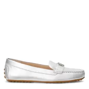 Image of Lauren by Ralph Lauren Barnsbury Driver Shoe - Silver