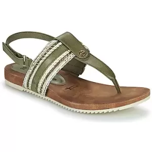Image of Tamaris LOCUST womens Sandals in Green,5,6