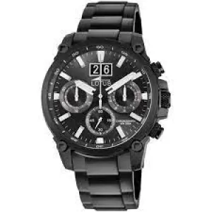 Image of Lotus Black Chronograph Watch - L10141/3