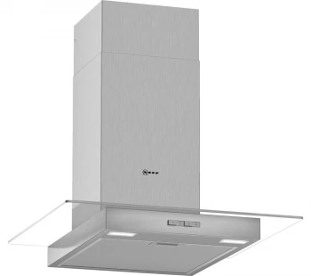 Image of Neff D64GBC0N0B 60cm Flat Chimney Cooker Hood
