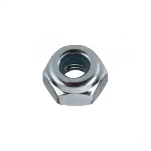 Image of Toolcraft Steel Stop Nuts With Plastic Inserts DIN 985 M3 Pack Of 100