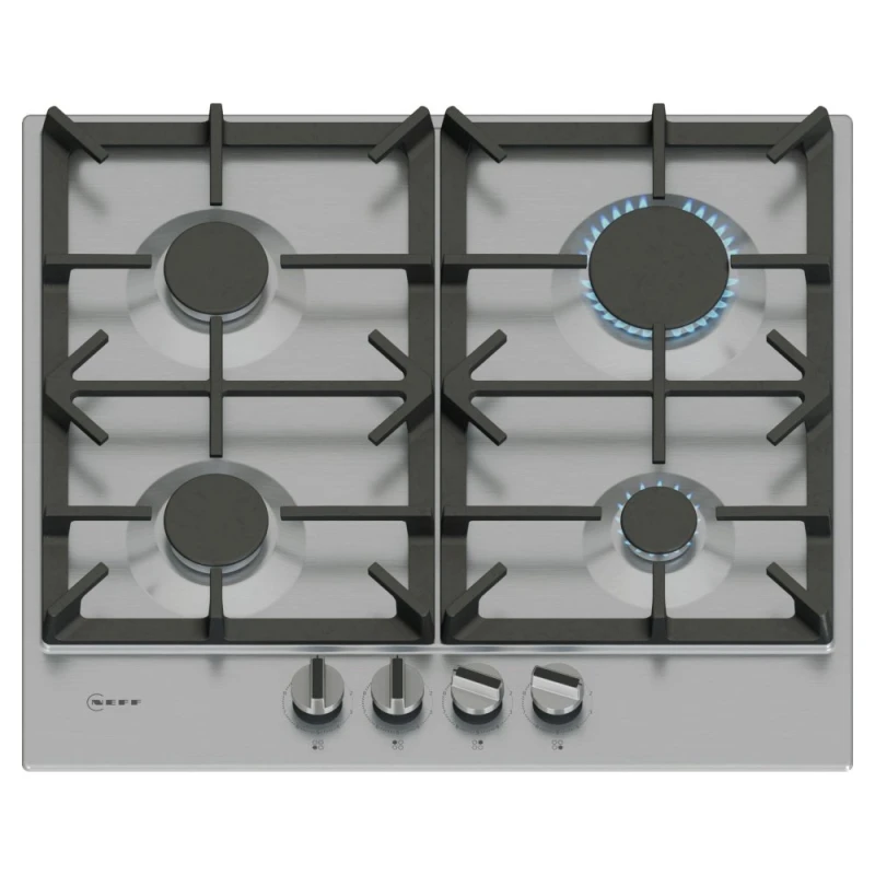 Image of NEFF N70 T26CIP8N0 58cm Gas Hob - Stainless Steel