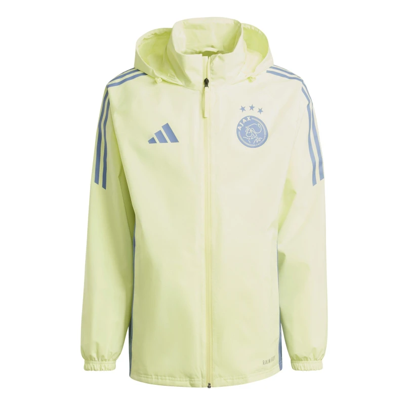 Image of adidas Ajax Rain Jacket 24/25 Mens Pulyel male S