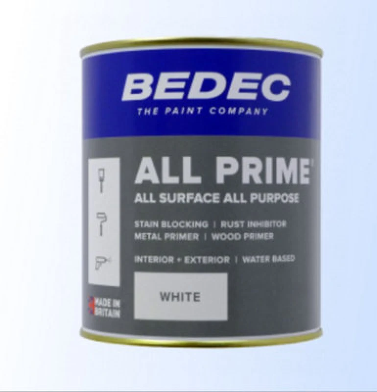 Image of Bedec All Prime Paint - White - 5 Litres