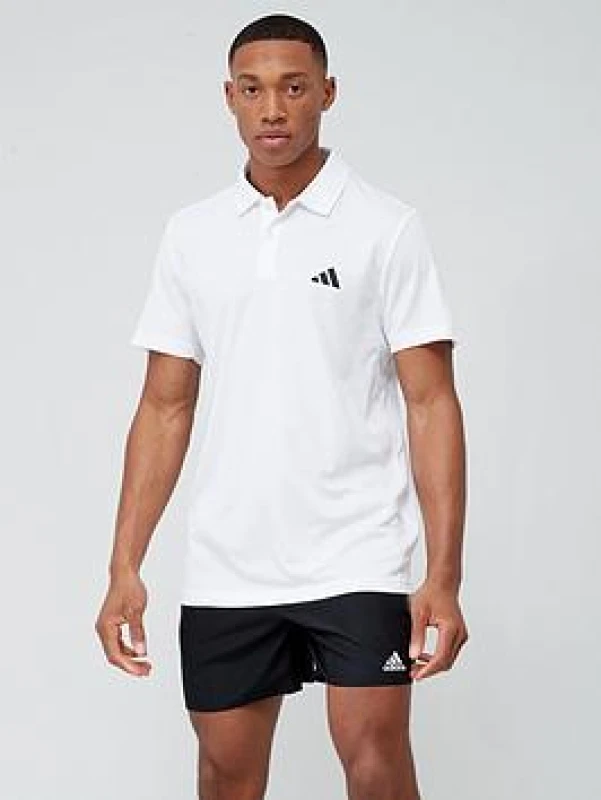 Image of adidas Mens Fab Polo Shirt Short Sleeve Polos S White 54300101350