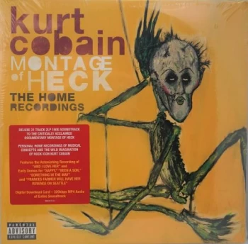 Image of Kurt Cobain Montage Of Heck: The Home Recordings - Sealed 2015 USA 2-LP vinyl set B0024117-01