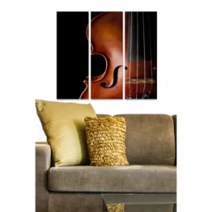 Image of MDF152661401 Multicolor Decorative MDF Painting (3 Pieces)