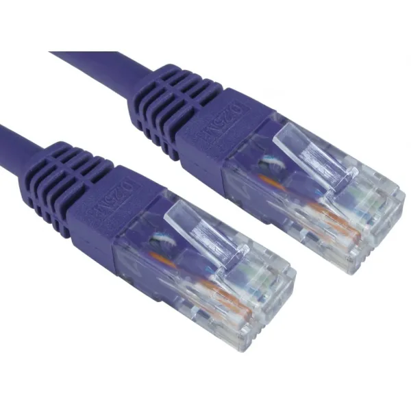 Image of Cables Direct 5m CAT6 Patch Cable (Violet)