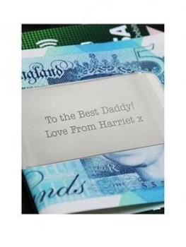 Image of Personalised Money Clip, One Colour, Women