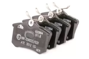 Image of ATE Brake pad set 13.0460-2894.2 Brake pads,Brake pad set, disc brake VW,AUDI,SKODA,Golf IV Schragheck (1J1),POLO (9N_),Polo Schragheck (6R1, 6C1)