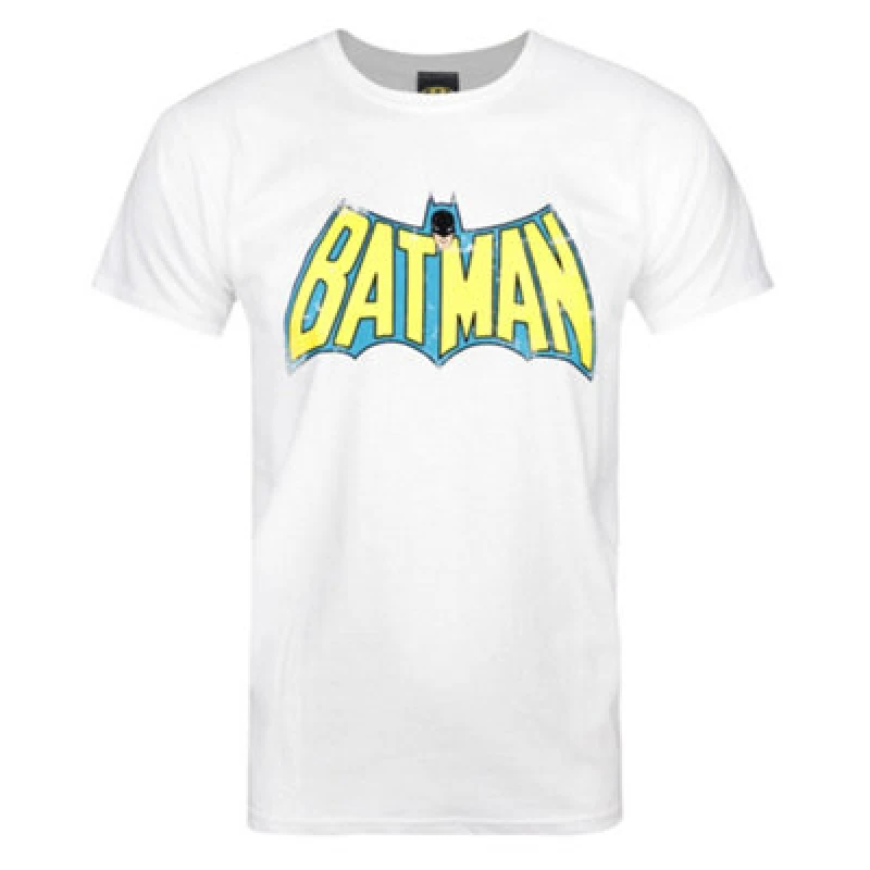 Image of DC Comics Short Sleeved T-Shirt White male