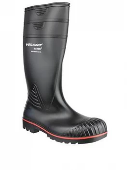 Image of Dunlop Acifort Wellies - Black, Size 8, Men