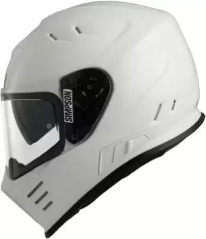 Image of Simpson Venom Helmet, white Size M white, Size M